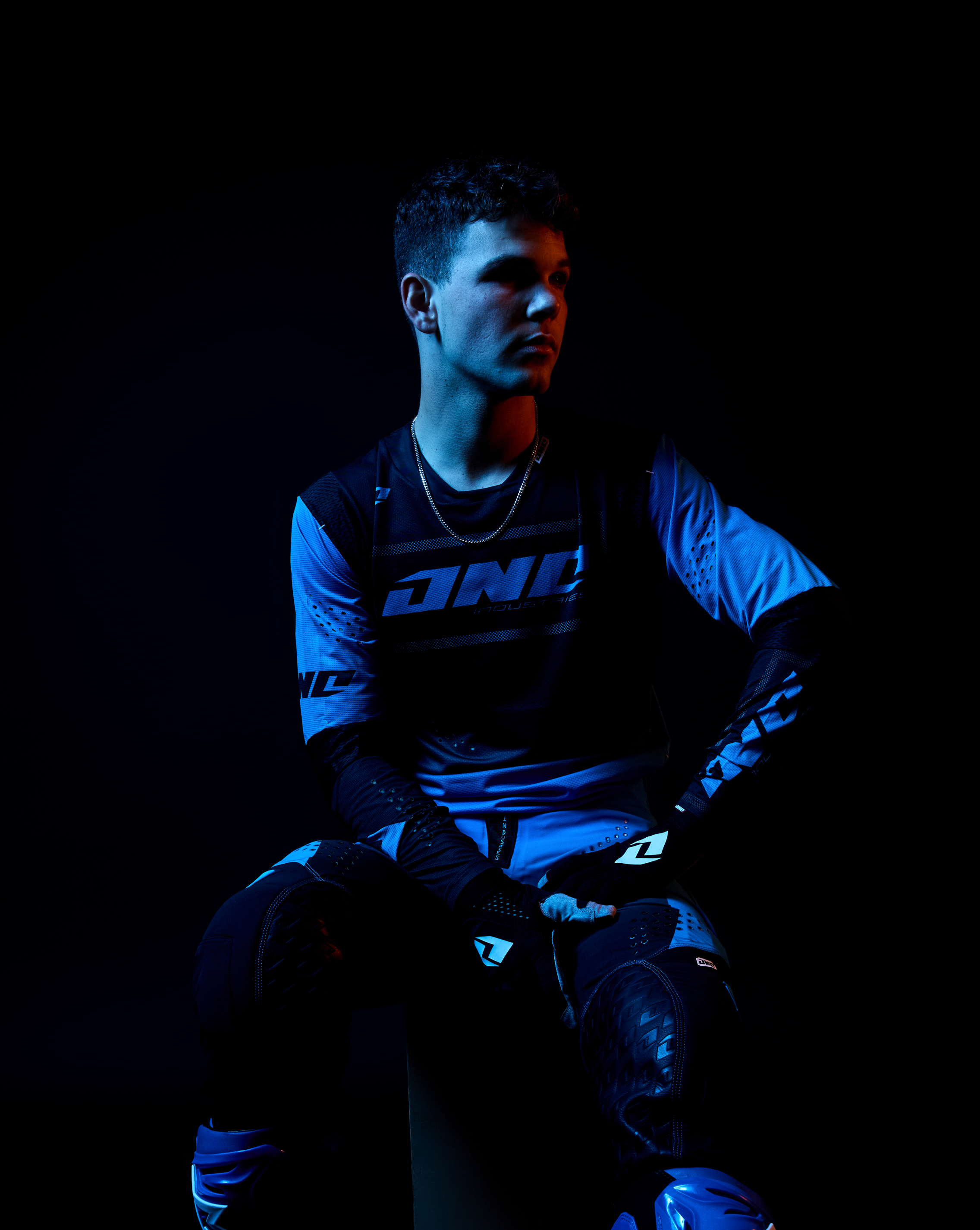 X-197 Jersey - BLOX BLUE – ONEIND RIDER SUPPORT