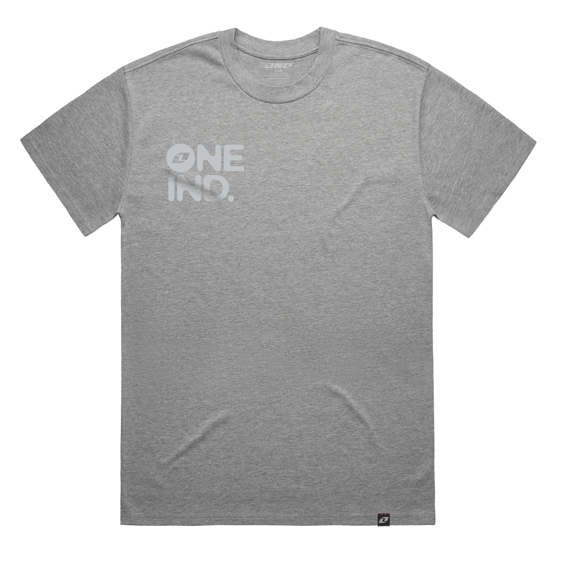 Logo Oversized Tee Vintage Grey – PEGADOR®