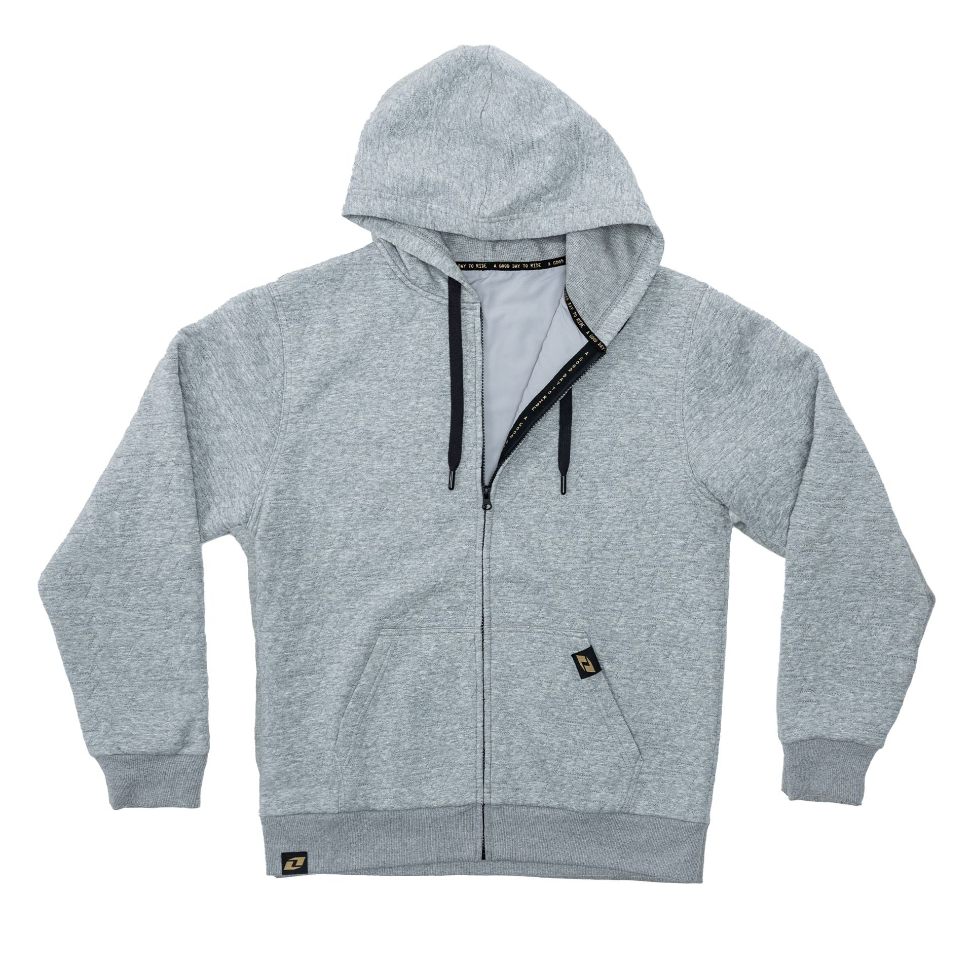 épine ribbon piping zip hoodie グレー エピヌ é ribbon piping zip hoodie グレー パーカー