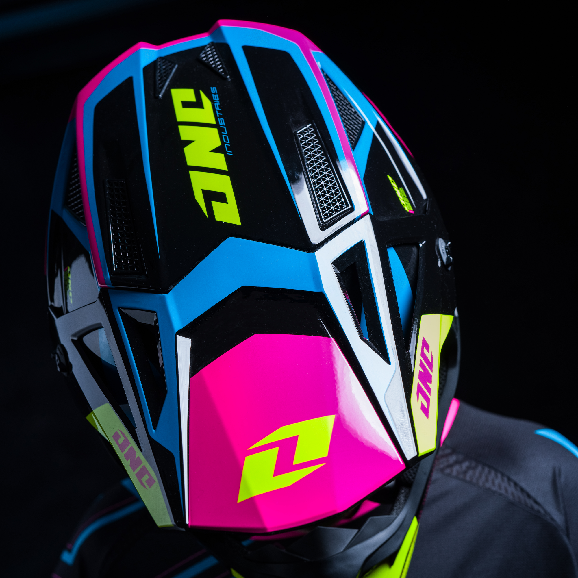 X-297 HELMET - TAZER NEON