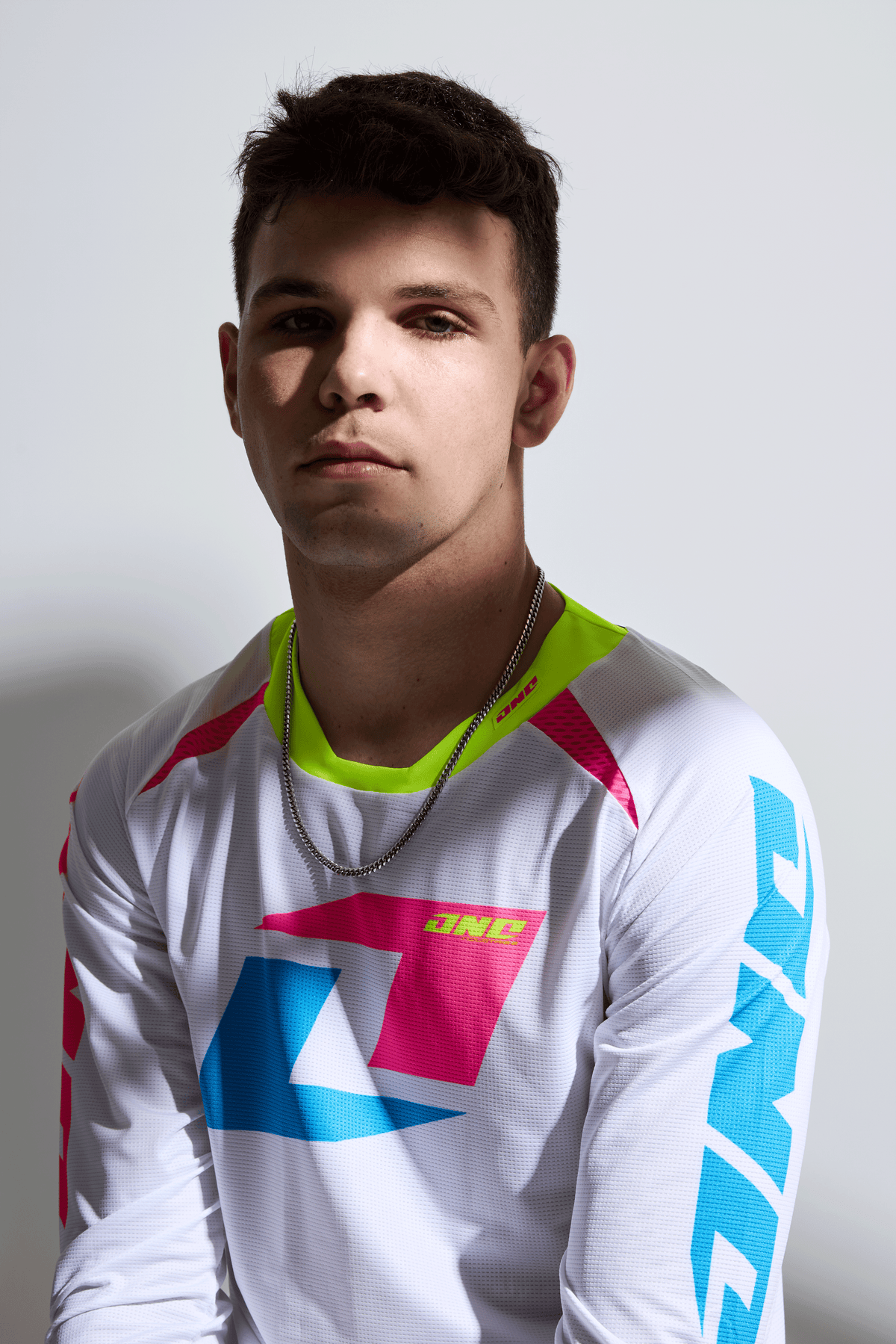 X-297 Jersey - MIAMI WHITE – ONEIND RIDER SUPPORT X-297 Jersey - MIAMI WHITE – ONEIND RIDER SUPPORT