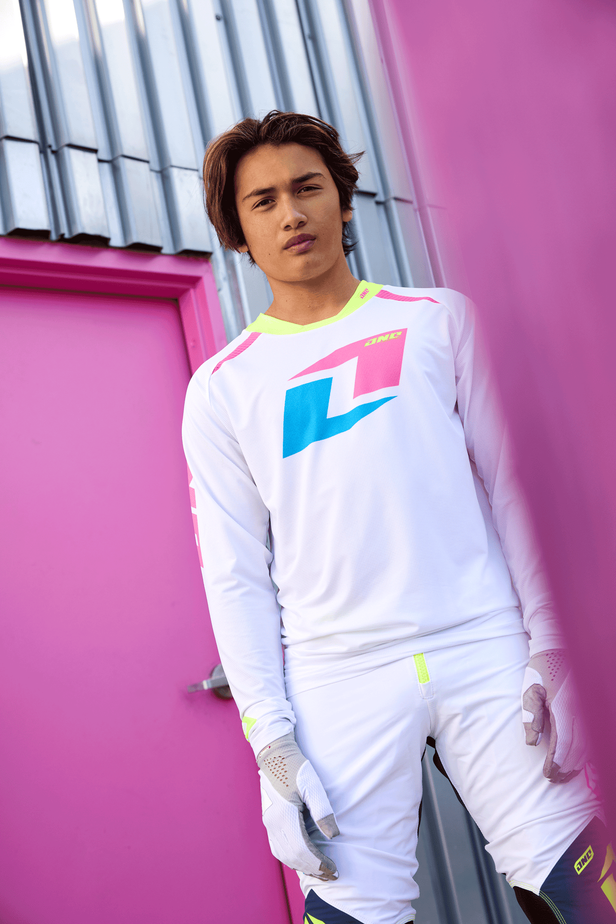 X-297 Jersey - MIAMI WHITE – ONEIND RIDER SUPPORT X-297 Jersey - MIAMI WHITE – ONEIND RIDER SUPPORT