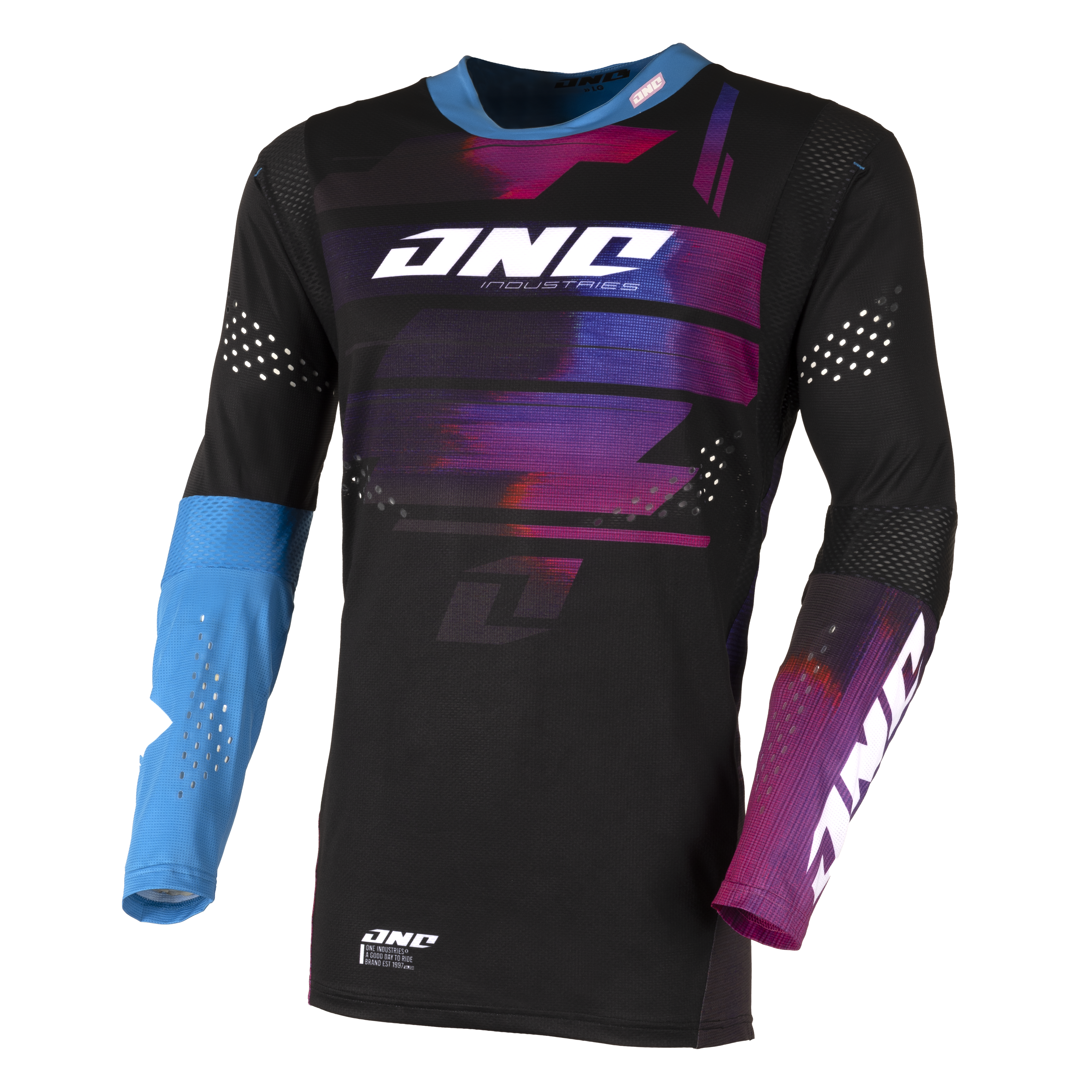 X-197 Jersey - FLARE BLACK – ONEIND RIDER SUPPORT