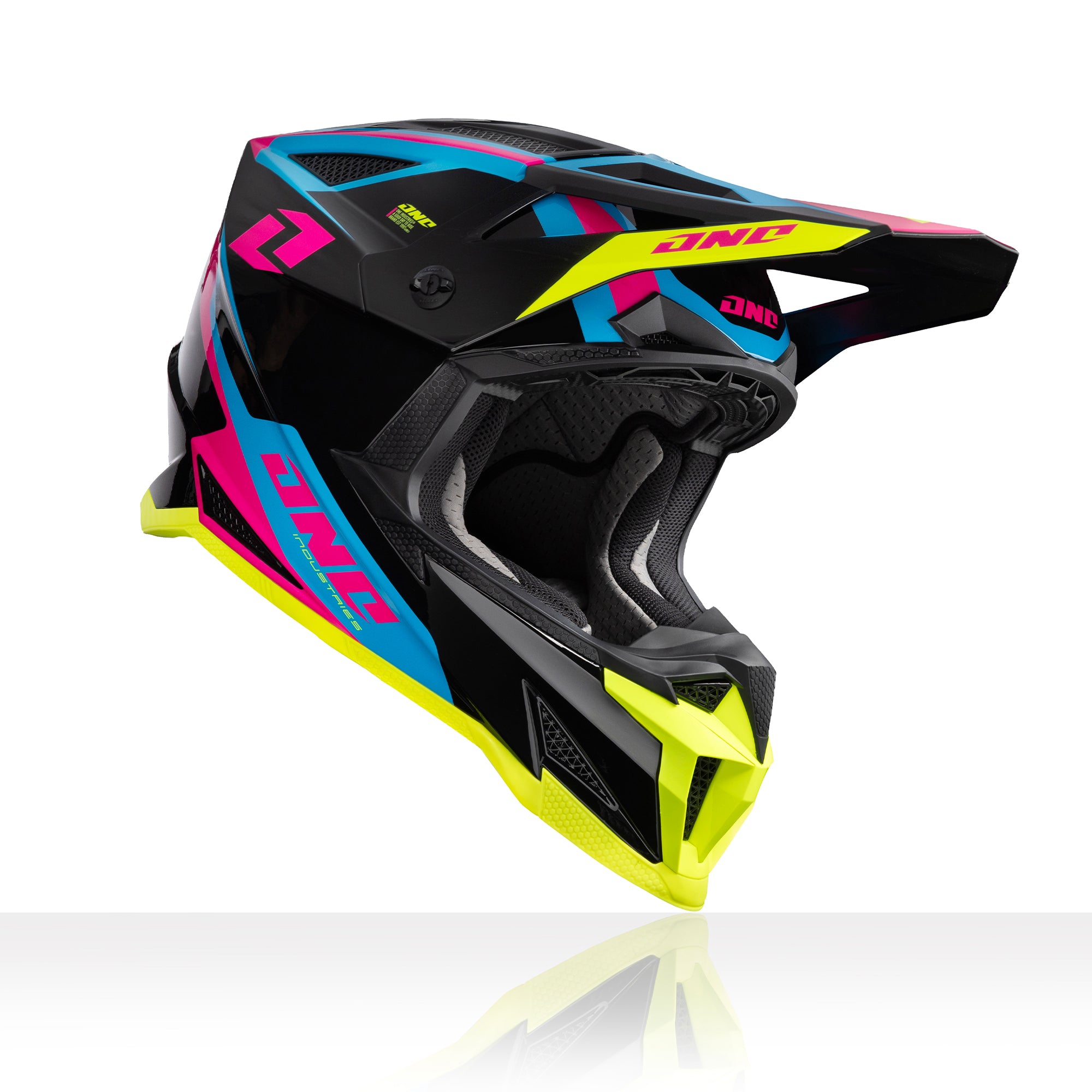 X-297 HELMET - TAZER NEON – ONEIND RIDER SUPPORT