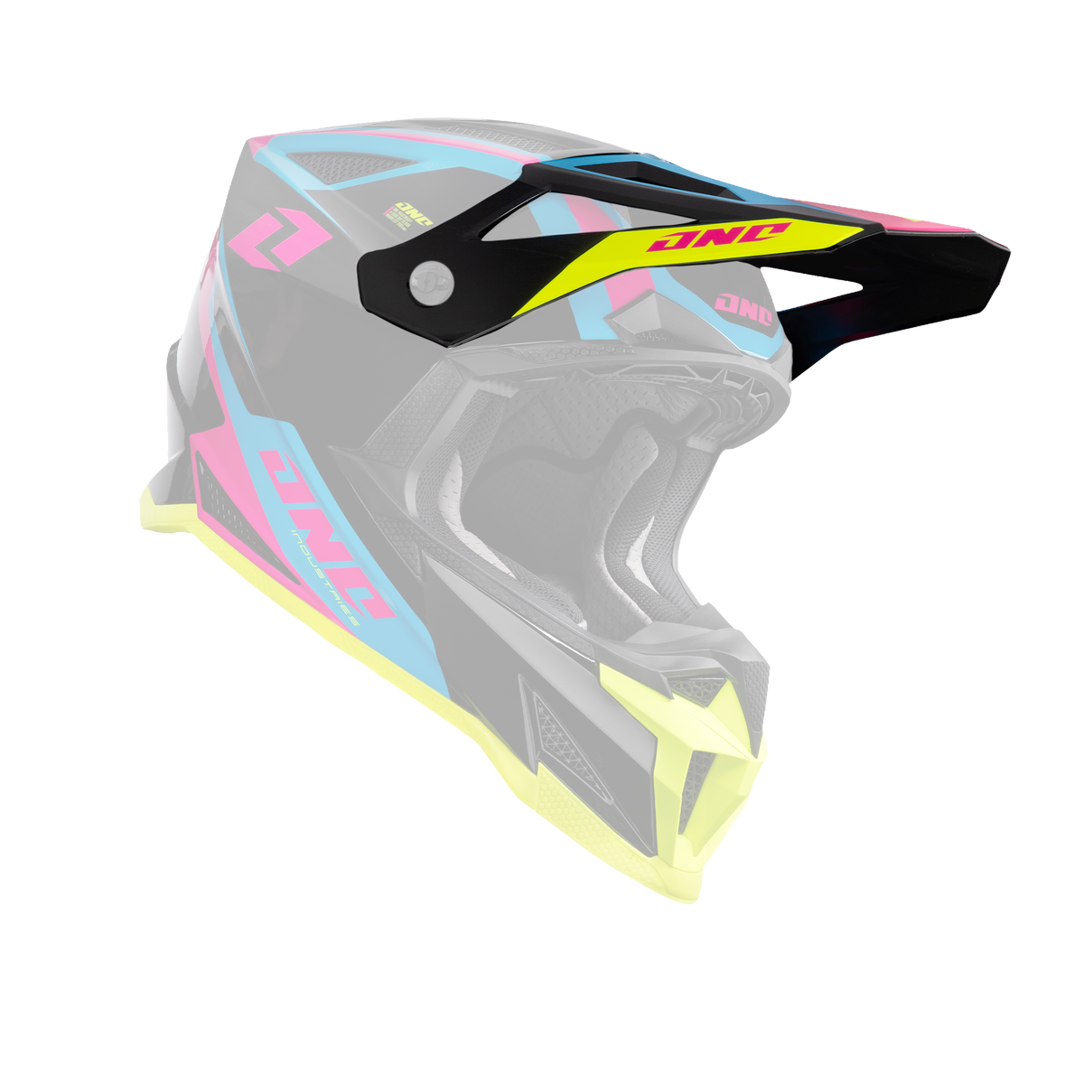 REPLACEMENT X-297 VISOR TAZER NEON