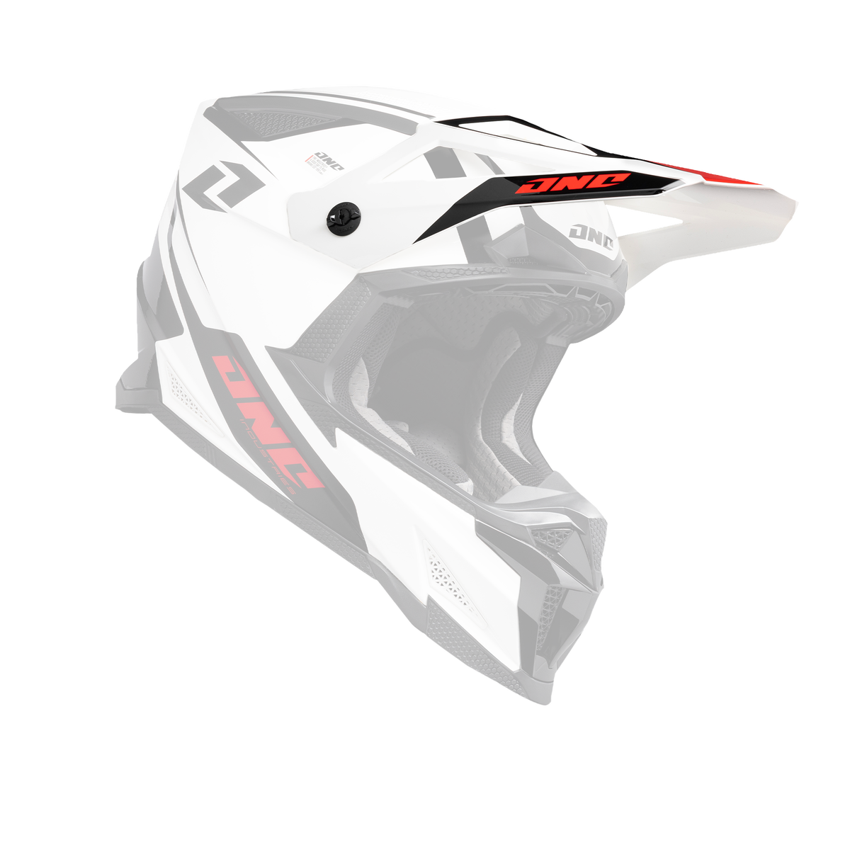 REPLACEMENT X-297 VISOR TAZER RED
