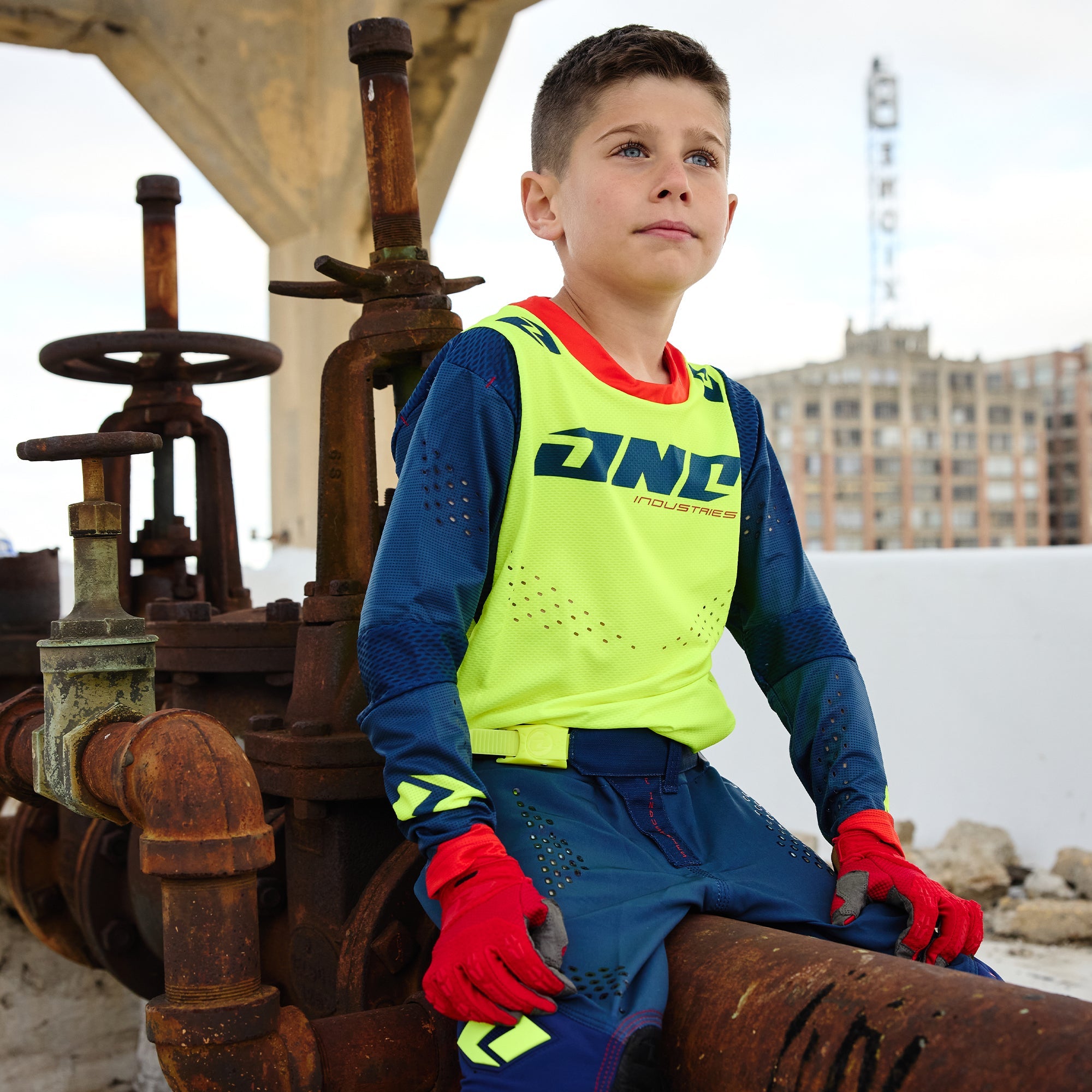 X-197 Youth Pant - NEON NAVY